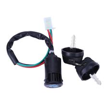 Key Ignition Switch for 50cc 70cc 90cc 110cc 125cc 150cc 200cc 250cc 4 Wires Lock ATV Motorcycle Motorbike Ignition Switches 2024 - buy cheap