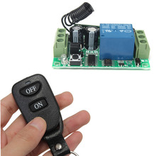 Interruptor universal de controle remoto, sistema receptor e transmissor sem fio de 433mhz com 2 botões à prova d'água 2024 - compre barato