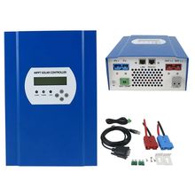 MPPT solar charge controller 60A 12V/24V/48V auto work LCD with RS232 & LAN communication,Max 150V DC Input with load control 2024 - buy cheap