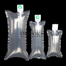 Bolsa protectora de cojín de aire inflable, bolsa de embalaje transparente de plástico a prueba de golpes, envío exprés 2024 - compra barato