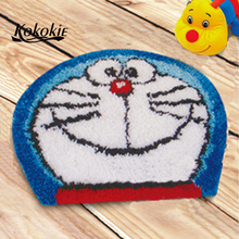 handmade accessories for cat printing carpet latch hook rug handwerken knooppakket carpet embroidery crocheting tapestry kits 2024 - buy cheap