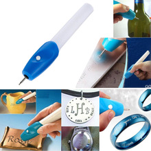 Mini caneta elétrica de gravação, útil, alta qualidade, máquina de esculpir, ferramenta para faça você mesmo, joias, metal, vidro, kit de caneta gravadora 2024 - compre barato
