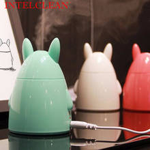 Cute Mini Rabbit Shape USB Ultrasonic Air Humidifier Essential Oil Aroma Diffuser Home Office Mist Maker Fogger Air Purifier 2024 - buy cheap
