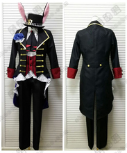Disfraz de Anime Tsukiuta Mutsuki Hajime Black Rabbit Kingdom, figura de Cosplay, uniforme de SJ, traje de Halloween para adultos, nuevo 2024 - compra barato