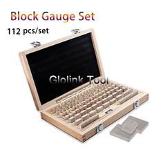 Block Gauge Set 112pcs/set, 0 Grade(0.5--100mm),1 Grade  Gauge Inpsection Block Measurement Tool 2024 - buy cheap