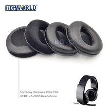 Bgworld-almofada para fones de ouvido, capa protetora de espuma para sony sem fio, ps3 e ps4, peças para headset 2024 - compre barato