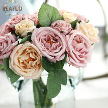 1Bunch Artificial Ranunculus Bouquet Flower DIY Silk Flower for Party Home Wedding Decorative Craft 4 Colours 2024 - buy cheap