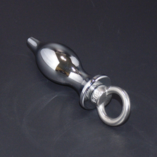 Metal Anal Plug Silver Stainless Steel Butt Plug Sex Toys Product 2024 - buy cheap