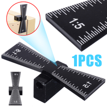 Dovetail Marker Aluminum Alloy Hand Cut Wood Joints Gauge Dovetail Guide Tool with Scale Dovetail Template Size 1: 5 and 1: 8 2024 - buy cheap