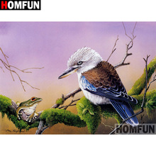 HOMFUN Full Square/Round Drill 5D DIY Diamond Painting "Bird scenery" Embroidery Cross Stitch 3D Home Decor Gift A12314 2024 - buy cheap