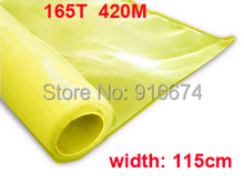 Malla de impresión de pantalla de seda de poliéster, color amarillo, 3 metros, 165T, 420M, 115CM de ancho, Envío Gratis 2024 - compra barato