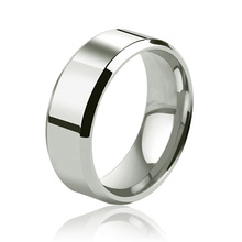 Модные кольца из нержавеющей стали для пар, романтическое кольцо в стиле панк для мужчин и женщин, серебряное кольцо для помолвки 2024 - купить недорого