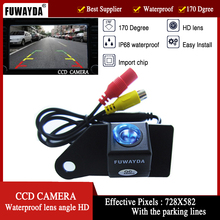 FUWAYDA-cámara de visión trasera automática para coche, videocámara de marcha atrás impermeable con ángulo de vista panorámica 170 para Mitsubishi ASX RVR Outlander Sport HD 2024 - compra barato