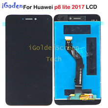 5.2" For Huawei P8 Lite 2017 LCD Display+Touch Screen Digitizer Assembly Replacement parts PRA-LA1 PRA-LX1 PRA-LX3 2024 - buy cheap