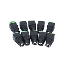 10pcs/lot 2.1 x 5.5mm BNC Connector Power Supply Adapter for CCTV Camera System Accessories CCTV connector 2024 - buy cheap