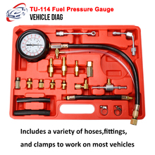 Fuel Pressure Regulator TU-114 Fuel Pressure Gauge Car Diagnostic Tool For Fuel Injection Pump Tester Car Repair Tool 2024 - buy cheap