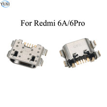 YuXi 10 шт./лот порт для зарядки Micro USB разъем USB Зарядное устройство Док-станция для Redmi 6A 6 Pro 6Pro 2024 - купить недорого