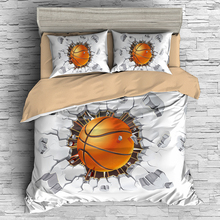 Fanaijia-conjunto de cama para meninos, tamanho queen, capa de edredom, impressão 3d, basquete 2024 - compre barato