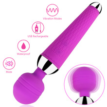 Vibrador de varita mágica AV para mujer, masajeador corporal, vibradores orales para mujeres, estimulador de clítoris, productos sexuales femeninos, juguetes eróticos para adultos 2024 - compra barato