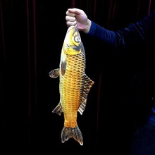FISM появляющаяся рыба (54 см) Вечеринка магическое шоу мерцающий реквизит сценическая Магическая Иллюзия фокусы магический реквизит 2024 - купить недорого