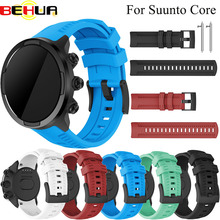New Outdoor Sport Silicone Replacement Watch Band Wrist Strap Bracelet for Suunto 9 Spartan Sport Wrist HR Baro Smartwatch Strap 2024 - buy cheap