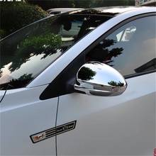 2 шт., хромированные накладки на боковые зеркала заднего вида для Chevrolet Chevy Cruze 2017 2024 - купить недорого
