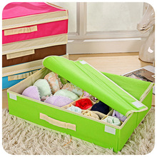 Nonwoven Ties Socks Bra Underwear Storage Box Container Drawer Divider Lidded Closet Boxes 2024 - buy cheap