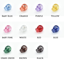44pcs/pack Colorful Transparent Clear Frost Plastic Cord Lock Toggle Stopper Widely Used For Clothing/Paracord/Backpack 2024 - buy cheap