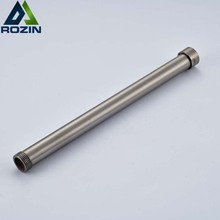 Free Shiping Wholesale and Retail 30cm Brushed Nickel Shower Faucet Extension Tube For Shower Faucet 2024 - buy cheap