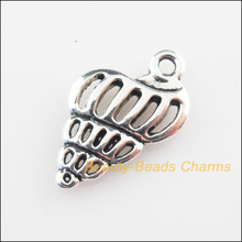 25 New Connectors Animal Conch Tibetan Silver Color Charms 13x19mm 2024 - buy cheap