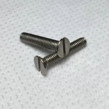 3pcs M1.2 Titanium screw Word of sinking head DIN963 Pure titaniumsGR2 2mm-8mm Length 2024 - buy cheap