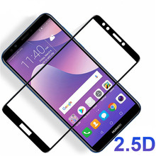 2.5D 9H Full Glue Tempered Glass For Huawei P20 Lite Pro P Smart 2019 Y3 Y9 2018 Black Cover Protective film Screen Protector 2024 - buy cheap
