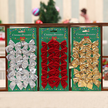 Enfeites de árvore de natal com gravata borboleta, decorações de natal para casa, pingente de árvore, 36 peças, 2019 2024 - compre barato