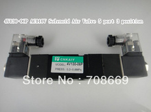 4V130-06P AC110V Solenoid Air Valve 5 port 3 position 2024 - buy cheap
