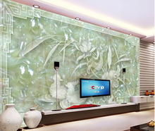 Custom 3D wallpaper, flower murals for the living room bedroom TV background wall vinyl papel de parede 2024 - buy cheap