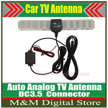 Antena de TV para coche, antena de TV aérea con amplificador de refuerzo, conector DC3.5, envío gratis, precio de fábrica 2024 - compra barato