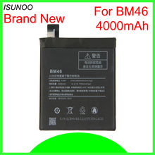 5pcs/lot BM46 Battery For Xiaomi Redmi Note 3 III Note3 4000mAh Mobile Cell Phone Batterie Rechargeable Battery 2024 - buy cheap