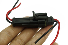 Conector de cabo de 2 pinos à prova d' água para carro tomada automática moto barco 2024 - compre barato