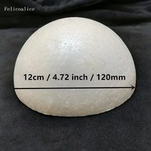 Bolas de poliestireno para modelado, bolas de espuma de poliestireno para manualidades, 12cm/4,72 pulgadas, color blanco, 8 unidades 2024 - compra barato