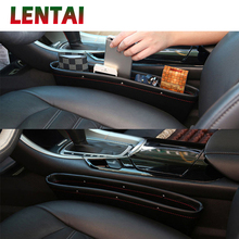 LENTAI 1PC Car Seat Gap Boxes leather Organizer Phone Holder For Hyundai Creta Tucson BMW X5 E53 VW Golf 4 7 5 Tiguan Kia Rio 2024 - buy cheap