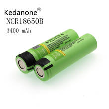 Kedanone Fikida 100% новый Оригинальный NCR18650B 3,7 в 3400 мАч 18650 литиевый перезаряжаемый аккумулятор для фонариков Panasonic 2024 - купить недорого