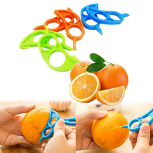 3 pçs bonito dos desenhos animados ratos plástico laranja descascador conveniente casca de frutas ferramentas mão removedor de pele limão cortador de cozinha gadgets 2024 - compre barato