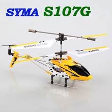 Лидер продаж SYMA S107G S107 3CH Радиоуправляемый вертолет с гироскопом радио управления металлический сплав фюзеляж r/c вертолет мини indoor Коаксиальная 2024 - купить недорого