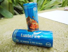 2 шт./лот 3,7 в 5000 мАч LusteFire 26650 перезаряжаемая литий-ионная батарея с защитной платой PCB для фонарика 2024 - купить недорого