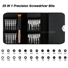 25 in 1 Precision Multifunctional Screwdriver Bits Combination Torx Screwdriver Set Phillips Hand Tools For Phone PC Repair Tool 2024 - buy cheap