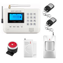 Dual Network Wireless LCD GSM PSTN Home Alarm Security DIY House Home Burglar Security 433Mhz English/Russian/Spanish Voice 2024 - buy cheap