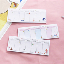 1 x cartoon animal memo pad planner sticky notes paper sticker notepad kawaii stationery pepalaria office school supplies 2024 - buy cheap