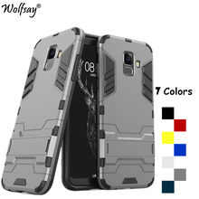 For Armor Case Samsung Galaxy A6 Cover For Samsung Galaxy A6 2018 Case Shockproof Robot Silicone Fundas For Samsung A6 2018 Case 2024 - buy cheap