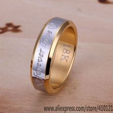 R095 Lucky Silver Color Rings For Women Fashion Jewelry Women Accessories Free Shipping Fashion Forever Love Ring-For Men 2024 - buy cheap