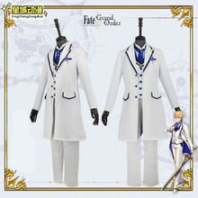 Disfraz de Anime Fate/Grand Order para hombre, camisa de alta calidad, corbata, chaleco, pantalones, abrigo y ramillete 2024 - compra barato